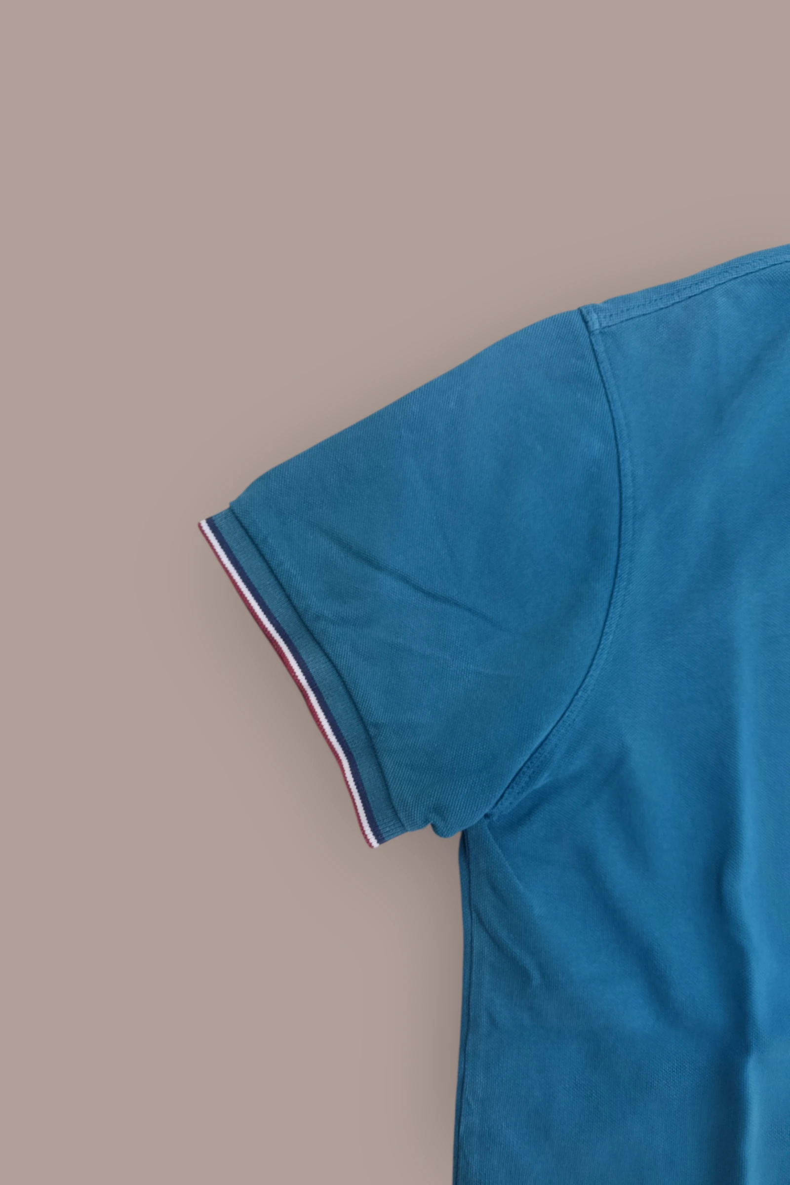 | Polo U.S. Polo Assn Homem | Cor Azul Petróleo | Gola Tipeada Vermelho Branco e Azul | Manga Curta | Tamanho P | – photo 6